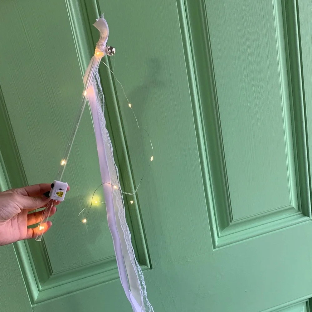 Set of 2 wedding / party light up wands